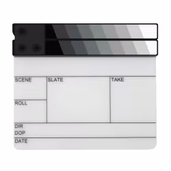 GreyScale Gripsticks ClapperBoard 7.5" SMALL Kit EU Version
