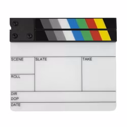 Colour Gripsticks ClapperBoard 7.5" SMALL Kit EU Version