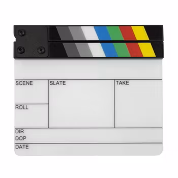 Colour Gripsticks ClapperBoard 7.5" SMALL Kit EU Version