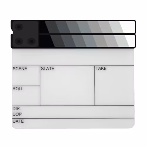 Colour Gripsticks ClapperBoard 7.5" SMALL Kit EU Version