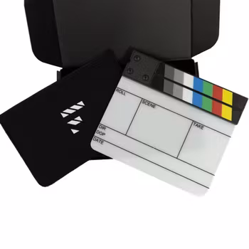 Colour Gripsticks ClapperBoard 7.5" SMALL Kit USA Version