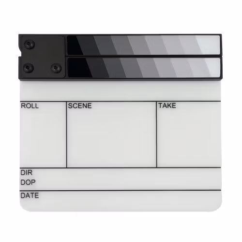 GreyScale Gripsticks ClapperBoard 7.5" SMALL Kit USA Version
