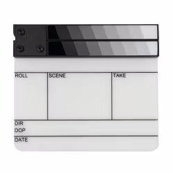 GreyScale Gripsticks ClapperBoard 7.5" SMALL Kit USA Version