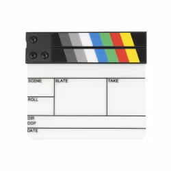 Colour Gripsticks ClapperBoard TINY 6" Kit EU Version