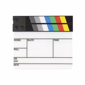 Colour Gripsticks ClapperBoard TINY 6" Kit EU Version