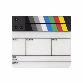 Colour Gripsticks ClapperBoard TINY 6" Kit USA Version