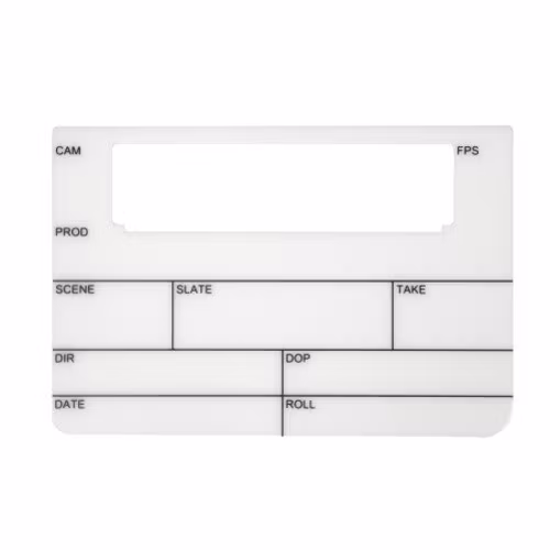 Timecode Acrylic Board Medium 11? USA Version