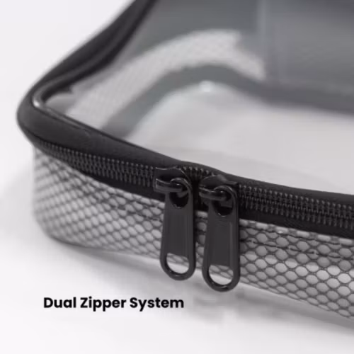 Set of Small, Medium and Large Black Cases with Thermoplastic Polyurethane Transparent Covers V2