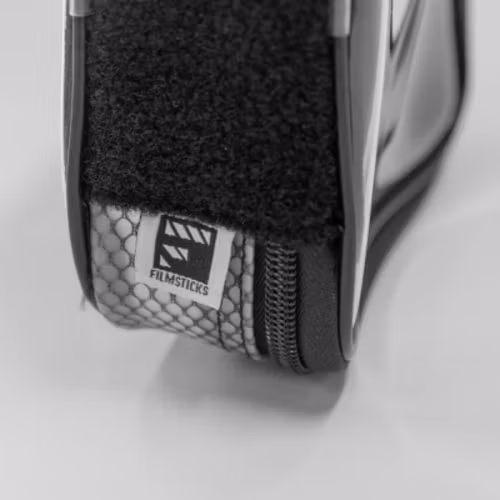 Set of Small, Medium and Large Black Cases with Thermoplastic Polyurethane Transparent Covers V2