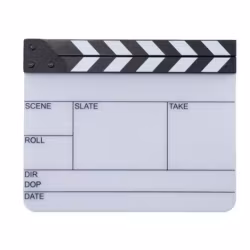 Entry Level Medium 11? All-Weather Clapperboard - USA Version
