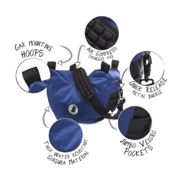 RAT BAG - MEDIUM Professional Steady Saddle (camera stabilizer) Navy Bue V3