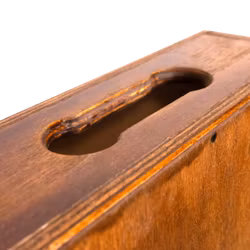 HALF sized Apple Box (handmade & stained)