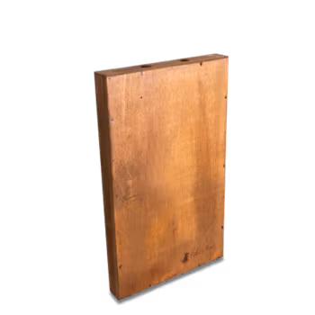 QUARTER sized Apple Box (handmade & stained)