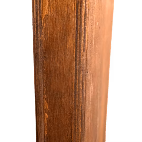 QUARTER sized Apple Box (handmade & stained)