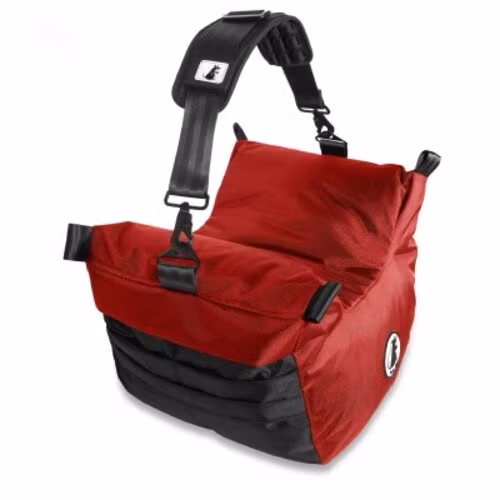 Large Saddle Bag V4 Ruby Red