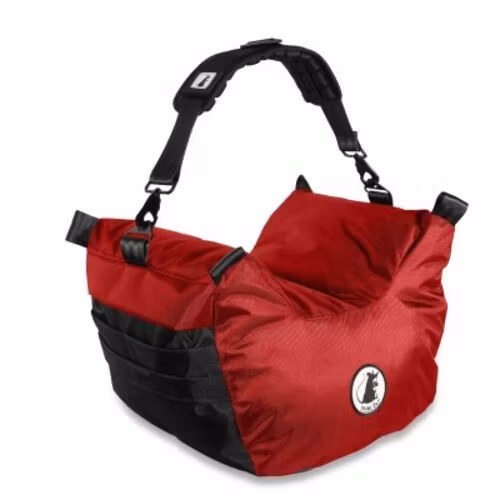 Large Saddle Bag V4 Ruby Red