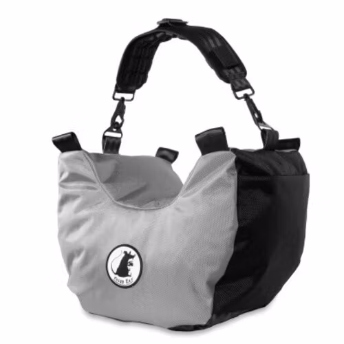 Medium Saddle Bag V4 Platinum Grey