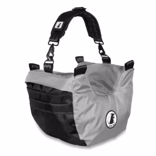 Medium Saddle Bag V4 Platinum Grey