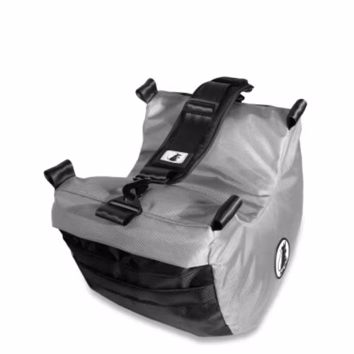 Medium Saddle Bag V4 Platinum Grey
