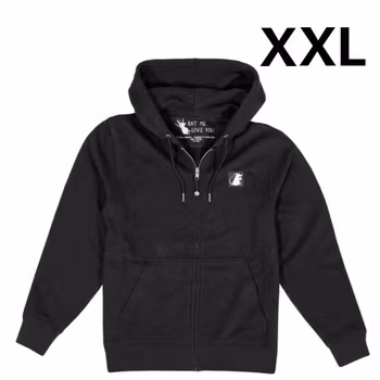 Focus Rat Zipper Hoodie - XXL