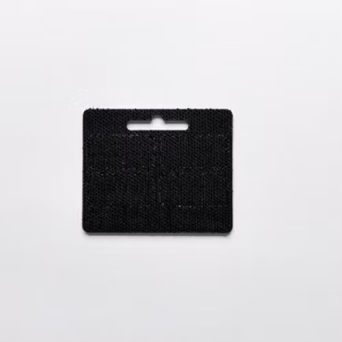 General Tags, CLEAR, POLA, OP FLAT, ROTA POLA with velcro Black/White