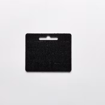 General Tags, CLEAR, POLA, OP FLAT, ROTA POLA with velcro Black/White