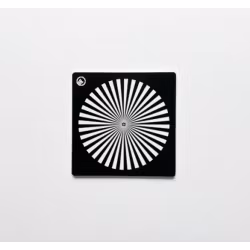 100mm Focus Star, no velcro incl . Black/White