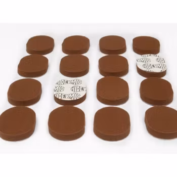 Foam-o-pad, 16 multipurpose foam pads, brown