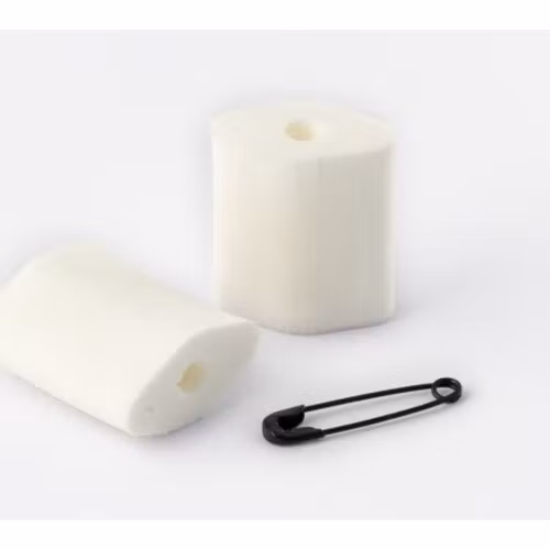 Foam-O''s regular, 16 universal foam microphone mounts, White