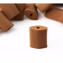 Foam-O''s regular, 16 universal foam microphone mounts, Brown