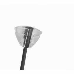 Tie-holder for Sennheiser MKE2, single piece, soft & flexible (transparent)