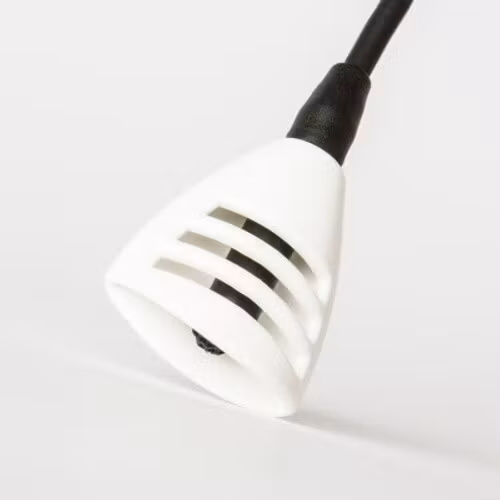 for Sanken COS11, single piece, Tie-holder, White