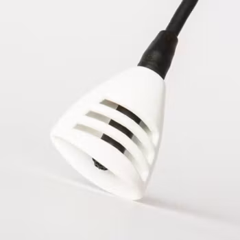 for Sanken COS11, single piece, Tie-holder, White