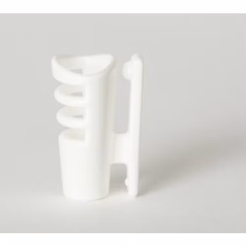 Sanken COS11, single piece, Shirt-holder, White