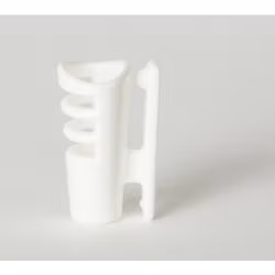 Sanken COS11, single piece, Shirt-holder, White