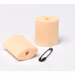 Foam-O''s small, 16 universal soft foam microphone mounts, Beige