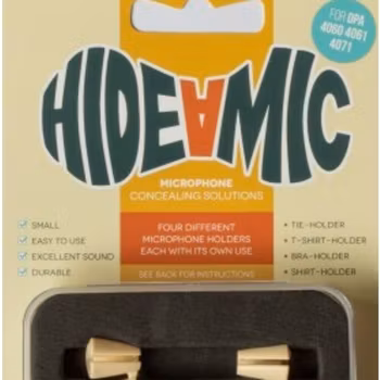 DPA 4060/4061/4071, 4 different holders in case, Beige