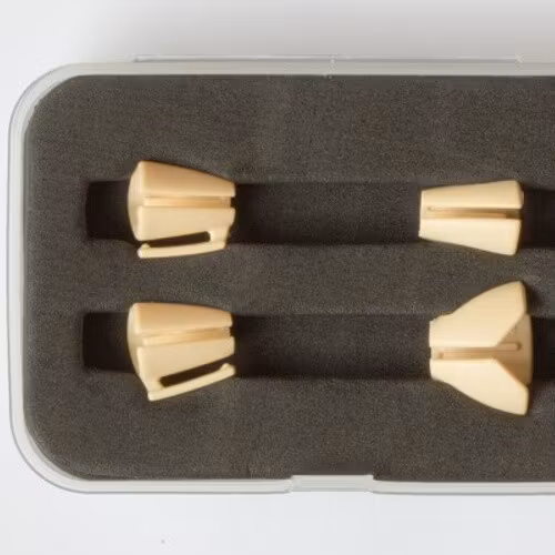 DPA 4060/4061/4071, 4 different holders in case, Beige