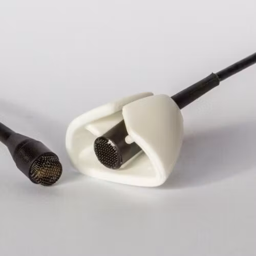 DPA 4060/4061/4071 single piece, Tie-holder, White