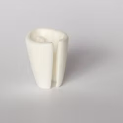 DPA 4060/4061/4071 single piece, T-shirt-holder, White