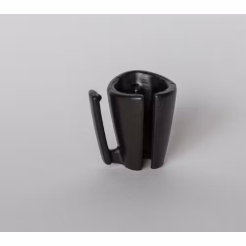 DPA 4060/4061/4071 single piece, Shirt-holder, Black