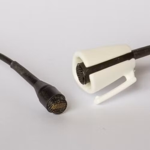DPA 4060/4061/4071 single piece, Shirt-holder, White