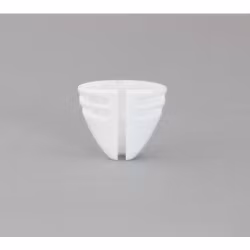 DPA6060/6061 and Sennheiser MKE1, single piece, Tie-holder, White