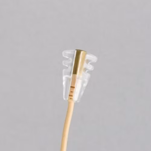 DPA6060/6061 and Sennheiser MKE1, single piece, Tie-holder Transparent