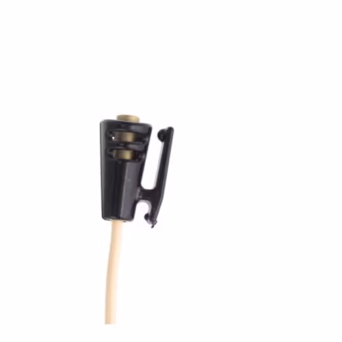 DPA6060/6061 and Sennheiser MKE1, single piece, Shirt-holder, Black