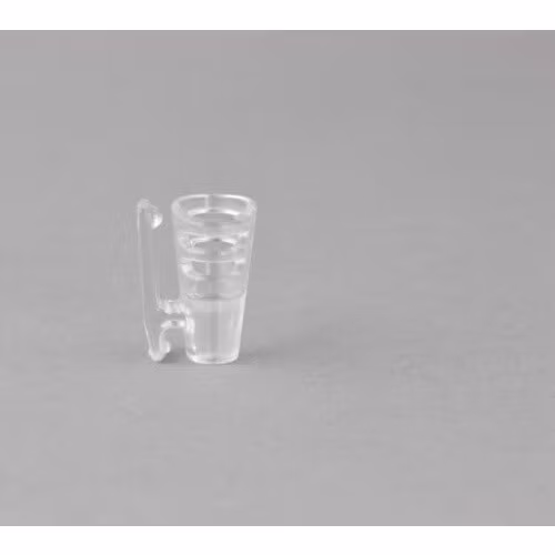 DPA6060/6061 and Sennheiser MKE1, single piece, Shirt-holder, Transparent