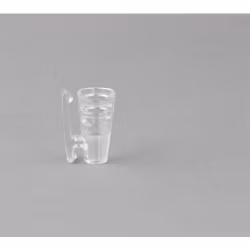 DPA6060/6061 and Sennheiser MKE1, single piece, Shirt-holder, Transparent