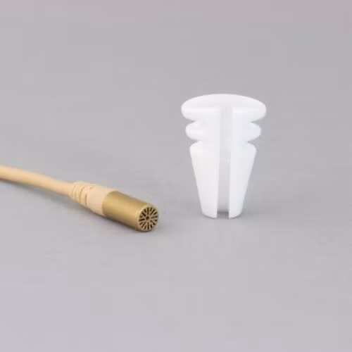 DPA6060/6061 and Sennheiser MKE1, single piece, T-shirt-holder, White