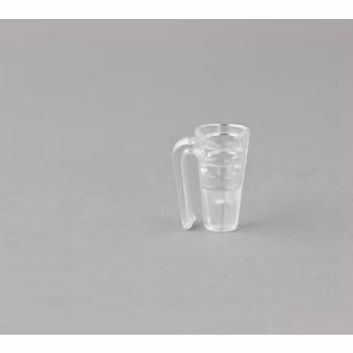 DPA6060/6061 and Sennheiser MKE1, single piece, Bra-holder, Transparent