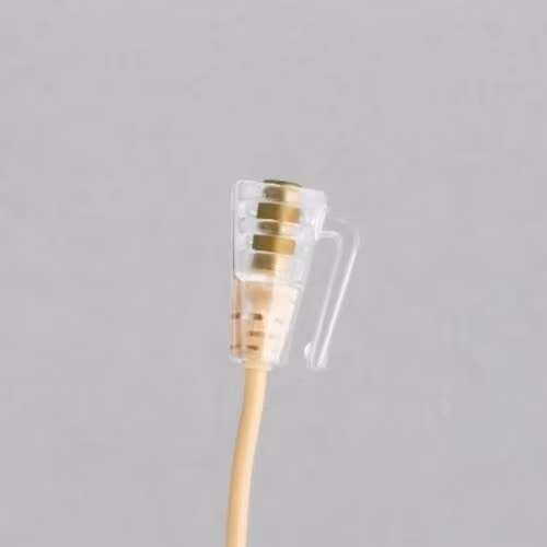 DPA6060/6061 and Sennheiser MKE1, single piece, Bra-holder, Transparent